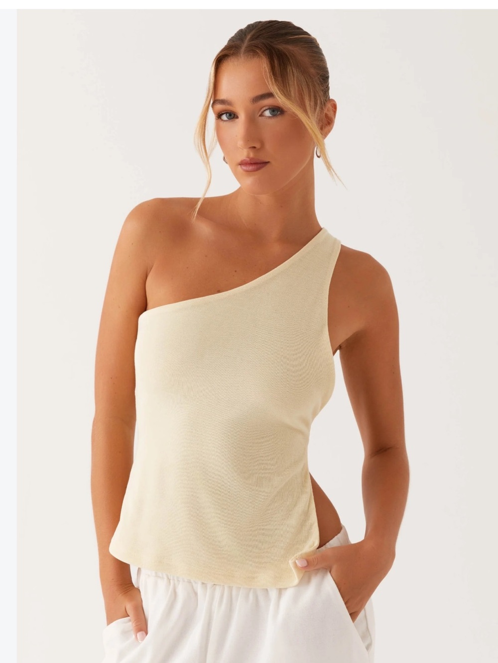 Peppermayo Safiya One Shoulder Top